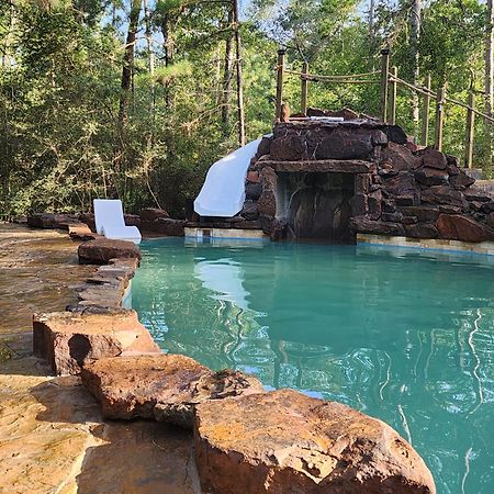 Waterfront Lonestar Cabin In A Magical Forest Villa Waller Exterior photo